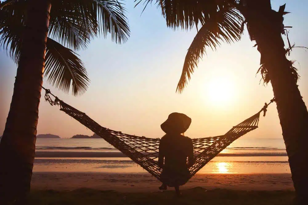 Hammock Beach Woman Dusk